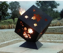 FIREPIT&nbsp;GARDEN FIRECUBE LEAF