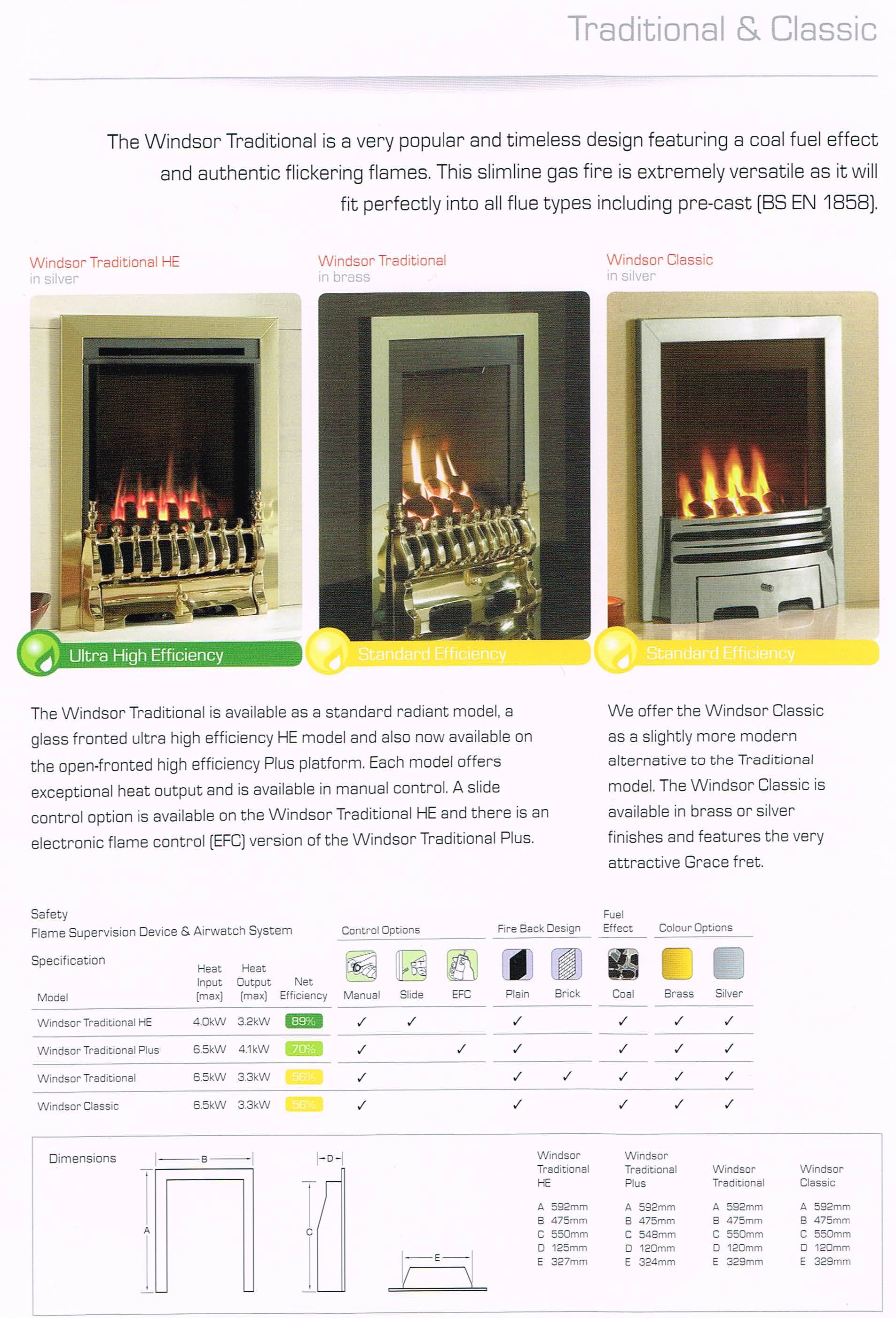 Gas Inset Fires&nbsp;WINDSOR